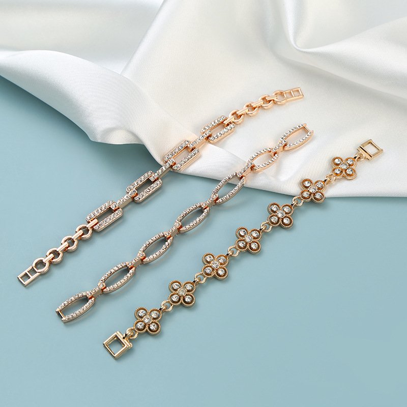 Factory 18K gold plated decorative chain belts for women metal bracelet shoes chain diy accessories