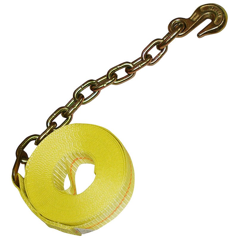 USA 2 Inch Ratchet Strap Ergo Ratchet Lashing Belt With Chain Hook Ratchet Tie Down Belts Winch Strap