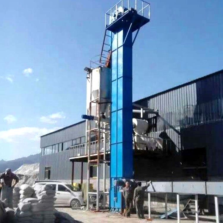 Storage Belt/chain type vertical bucket elevator vertical conveyor concrete batching machine for silica sand/cement/limestone