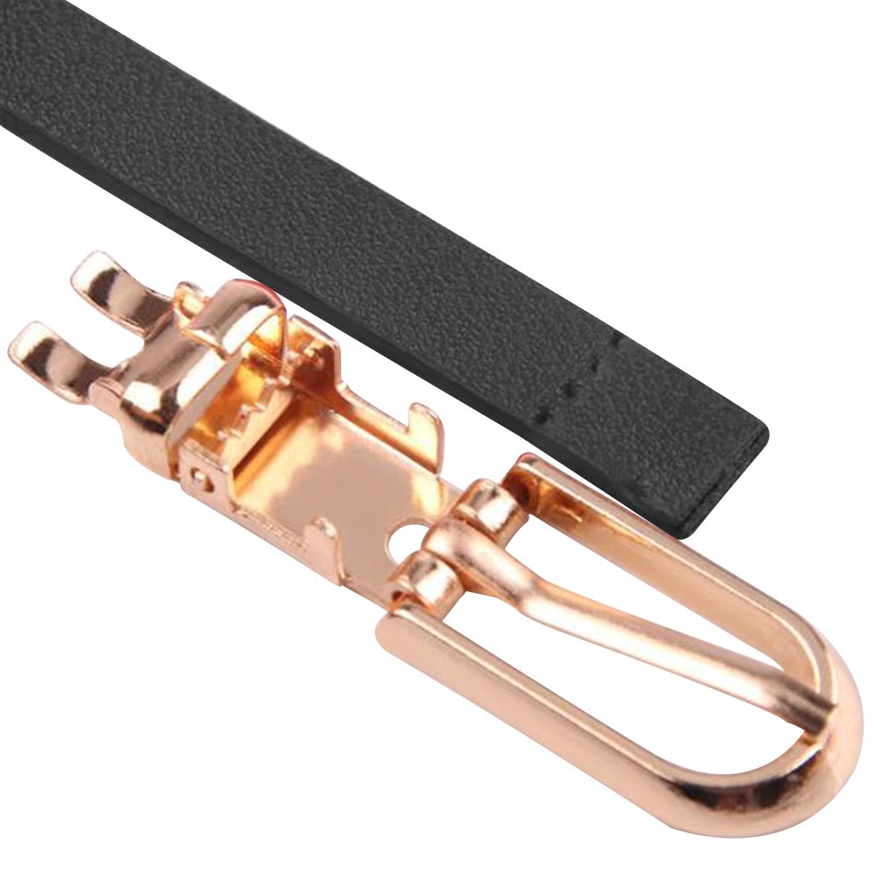 2022 Newest Faux Leather Metal Alloy Buckle Belt Ladies Waistband Simple Waist Fashion Ladies Dress Waist Chain Belt