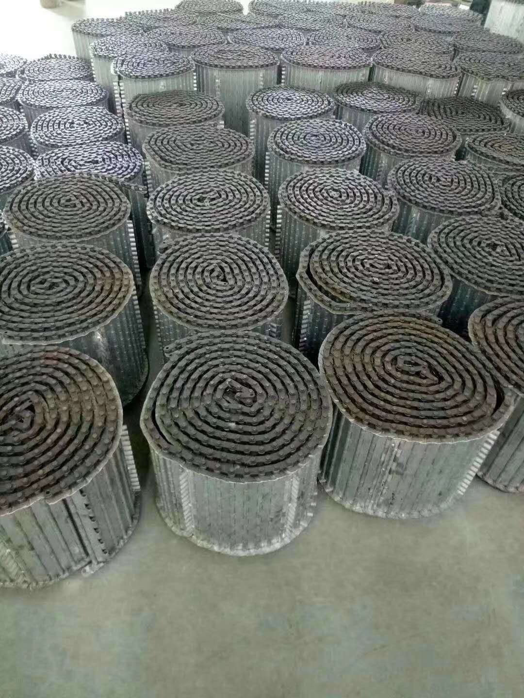steel plate type conveyor belt part of chip conveyor cnc machine conveyor belt with sprocket