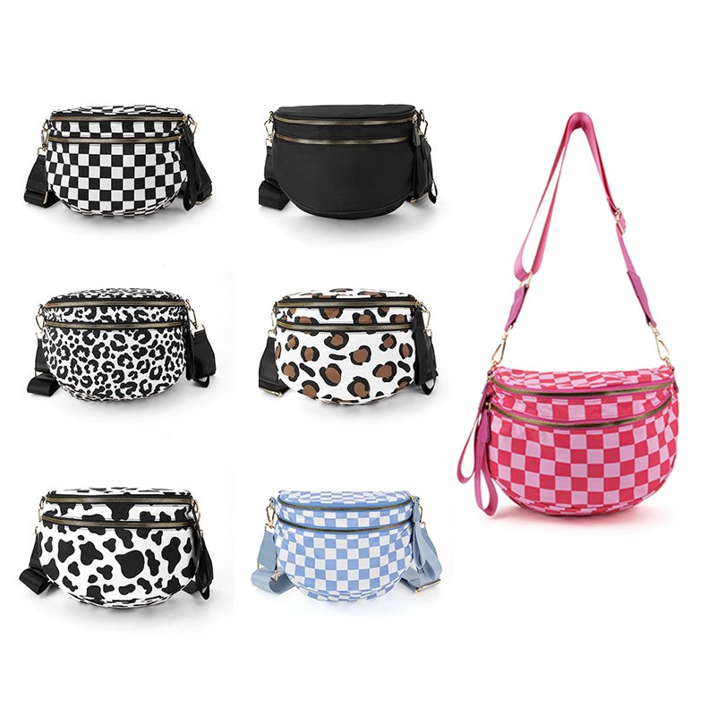 Wholesale Large Capacity Hip Bum Belt Bag Fashion Fanny Packs Custom Luxury Designer Ladies Waist Bags for Women
