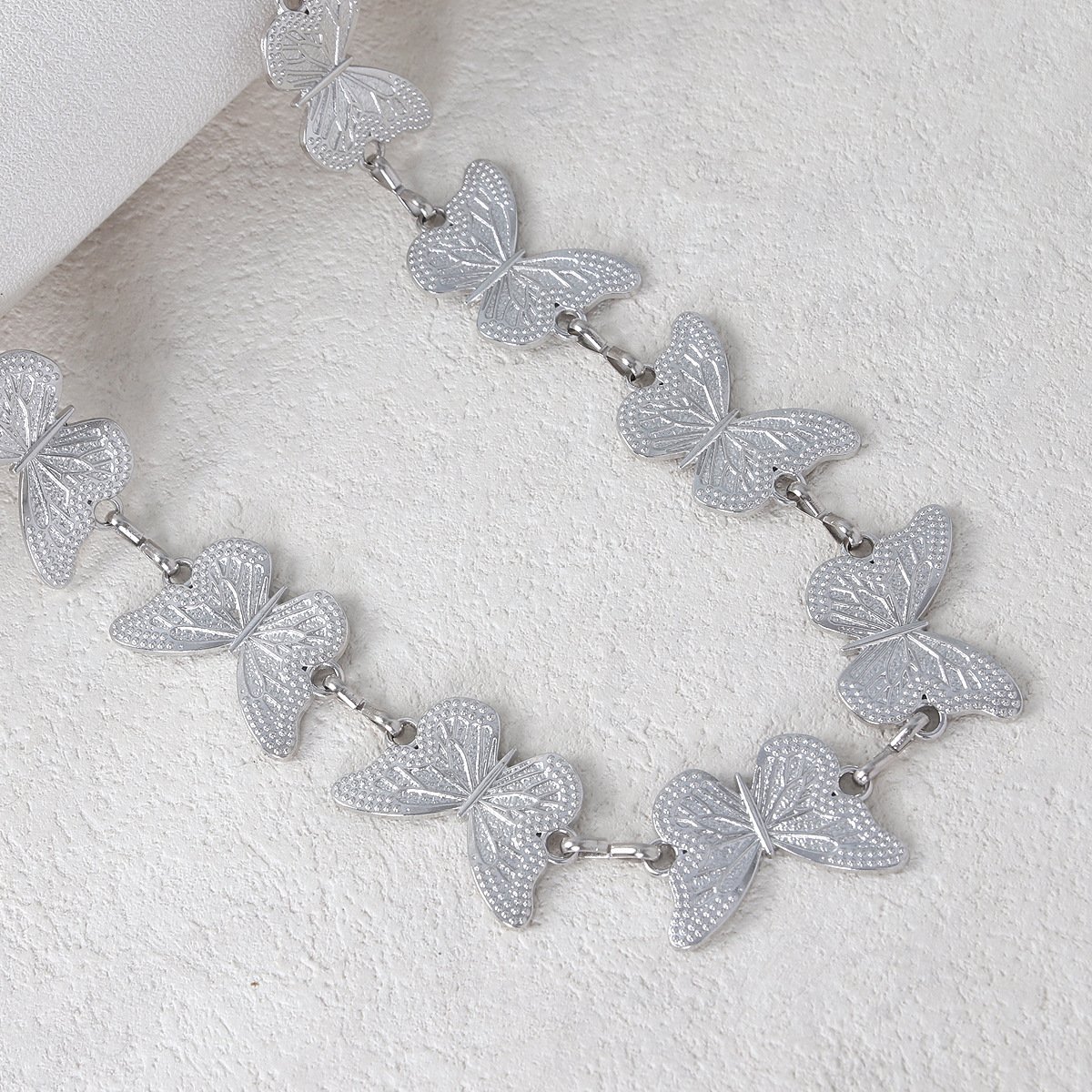 Fashion Butterfly Niche Belt Metal Body Waist Chain JK Uniform Dress Accessories Body Jewelry Sexy Shorts Belly Chain For Women