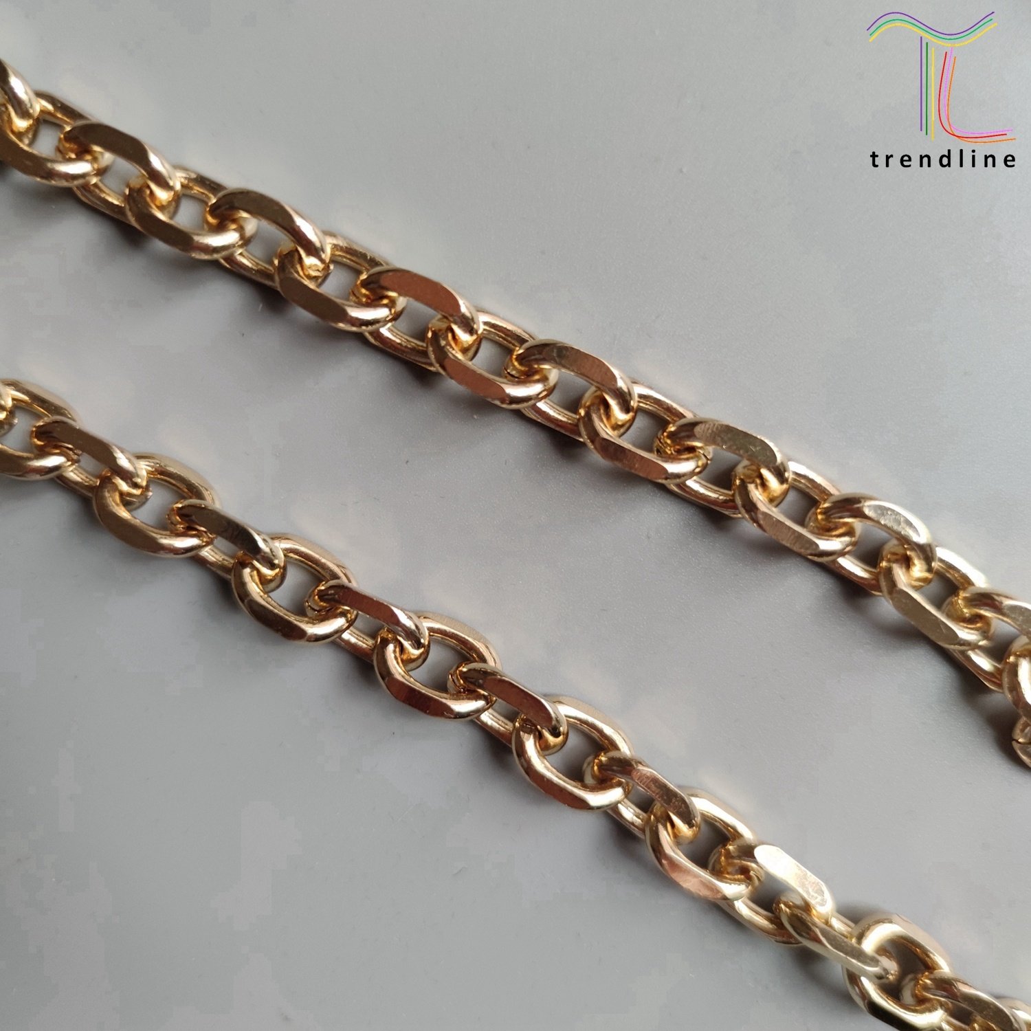 6 size options O ring iron clothes gold rope gunmeatl silver jean fashion body metal chains for artworks women