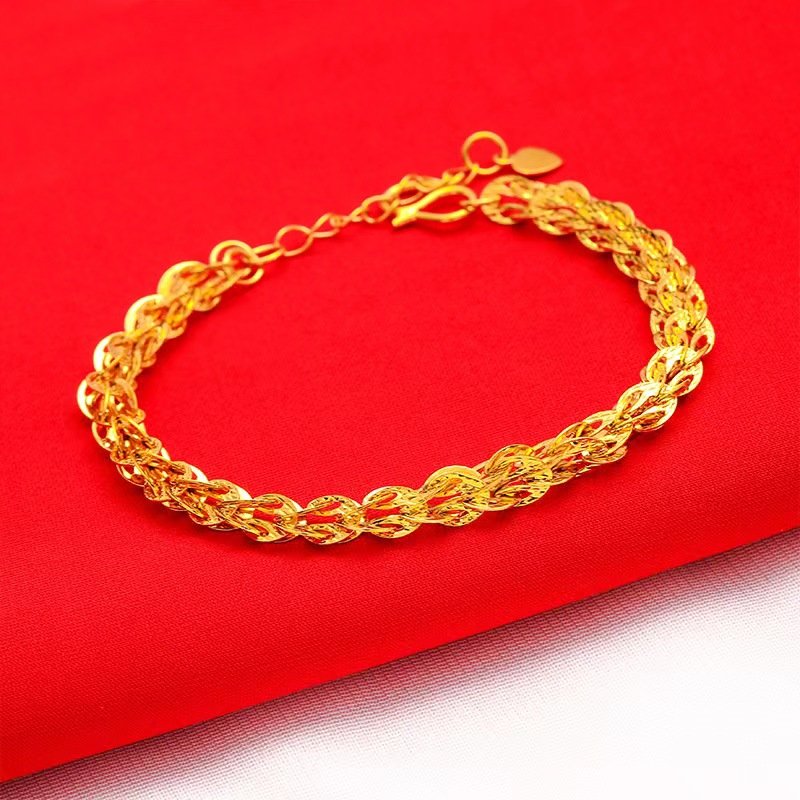Geometric Watchbelt Stainless Steel Jewelry Hip Hop Belt Chain Bracelets For Women Men Wearing