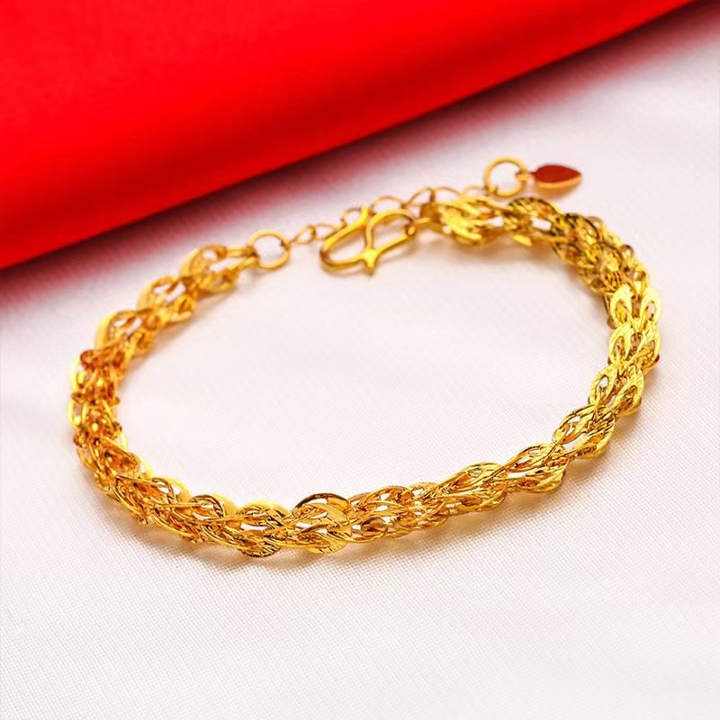 Geometric Watchbelt Stainless Steel Jewelry Hip Hop Belt Chain Bracelets For Women Men Wearing