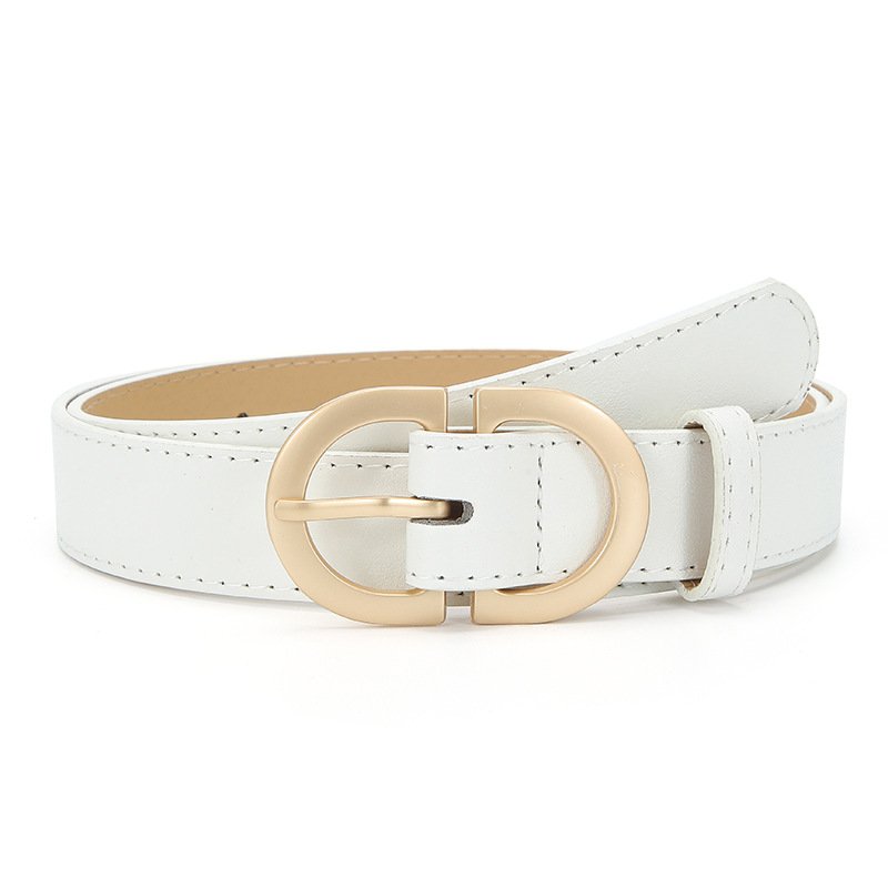 Disegner luxury double c women belt for dresses jeans decorative