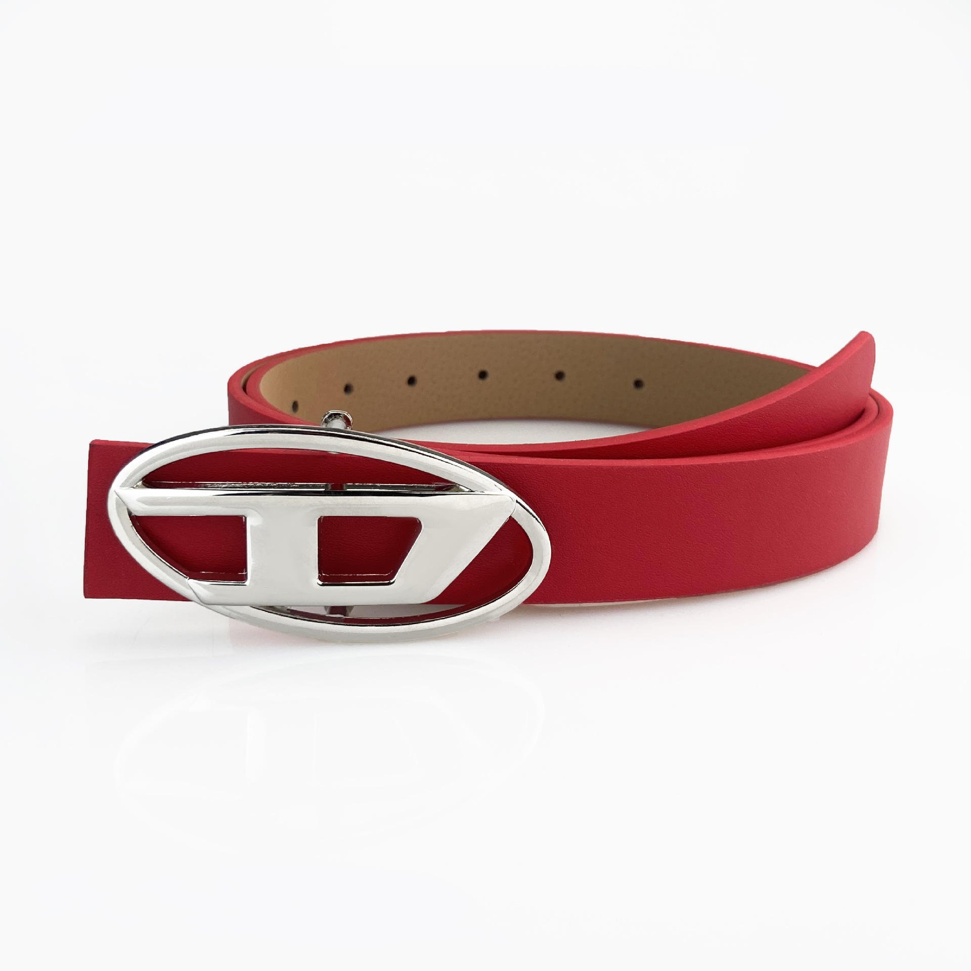 Popular Women's Belts Round Buckle Casual Simple Versatile Women's Jeans Accessories Belts Women's Factory Outlet