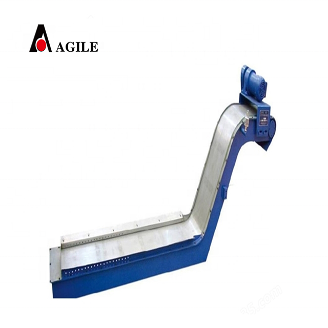Chip Conveyors Hinged Steel Belt Conveyor Simple compound structure double chain plate conveyor