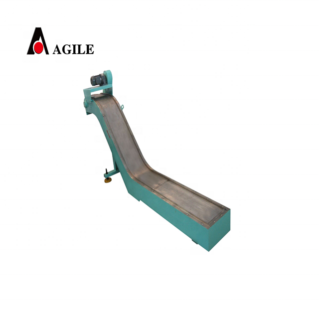 Chip Conveyors Hinged Steel Belt Conveyor Simple compound structure double chain plate conveyor