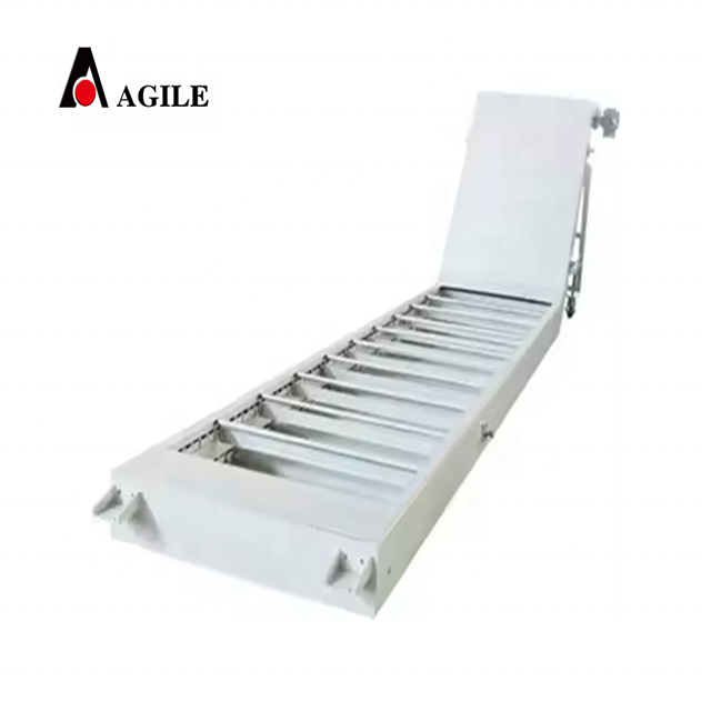 Chip Conveyors Hinged Steel Belt Conveyor Simple compound structure double chain plate conveyor