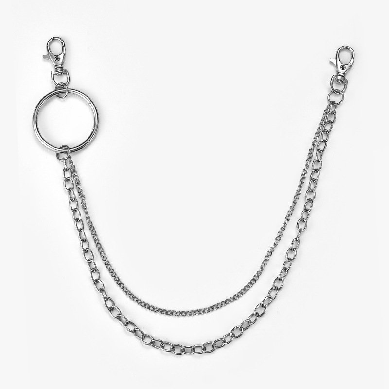 Hot Selling Nightclubs Hip-hop Chains Decorative Metal Pants Fine Jewelry Body Chain Casual Punk Jewelry Waist Chains With Clasp