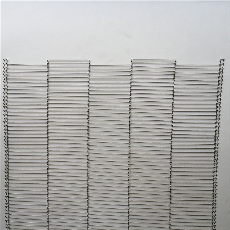 SS 201 304 316 stainless steel spiral link balance weave conveyor belt mesh