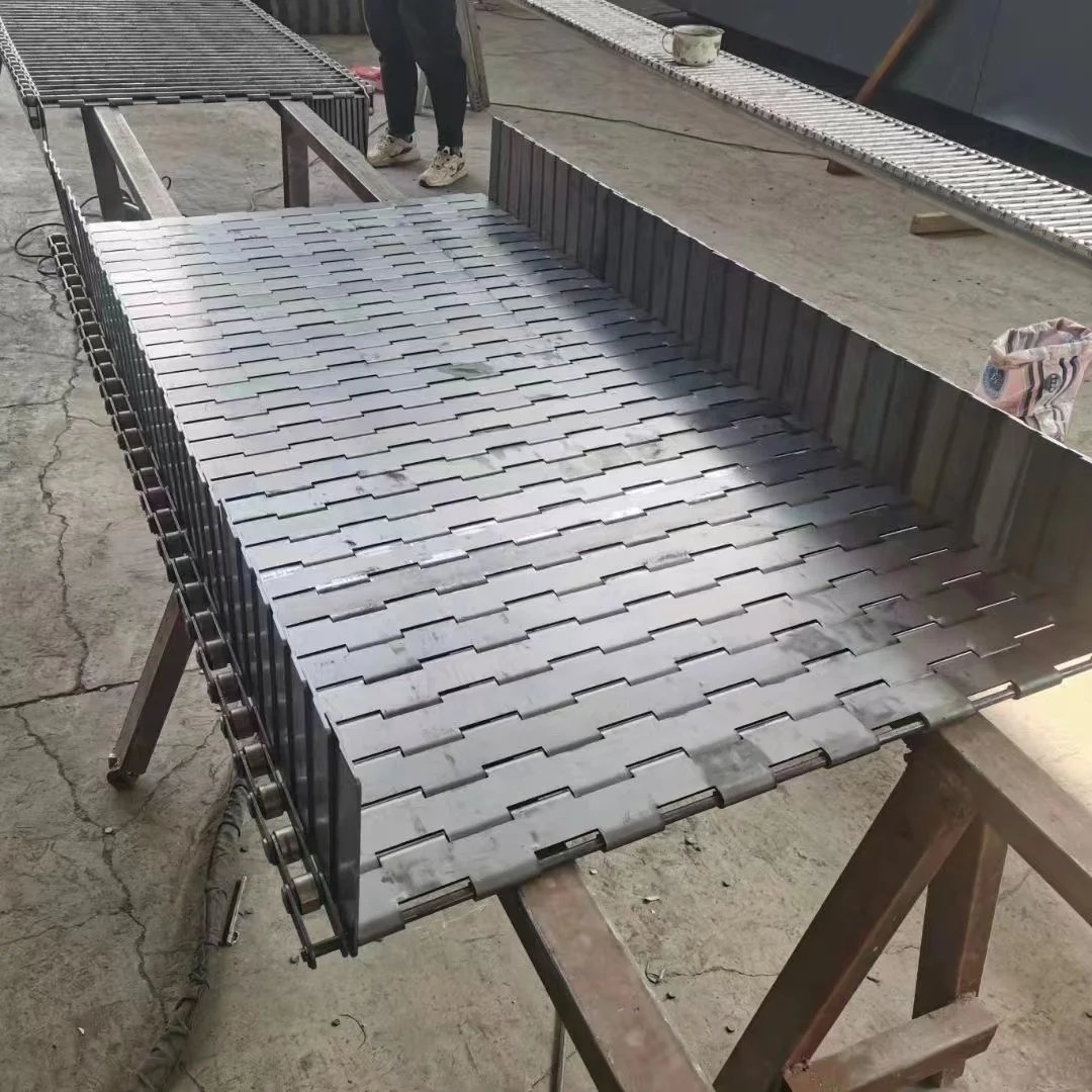 High quality Industrial Machines Conveyor Apron Chain Plate conveyor belt