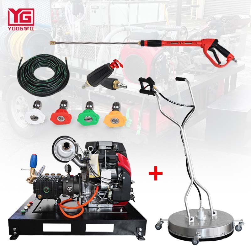 OEM user friendly 3500psi 8GPM multi-function anti-rust belt water gun accessories for roof cleaning cold water pressure washer