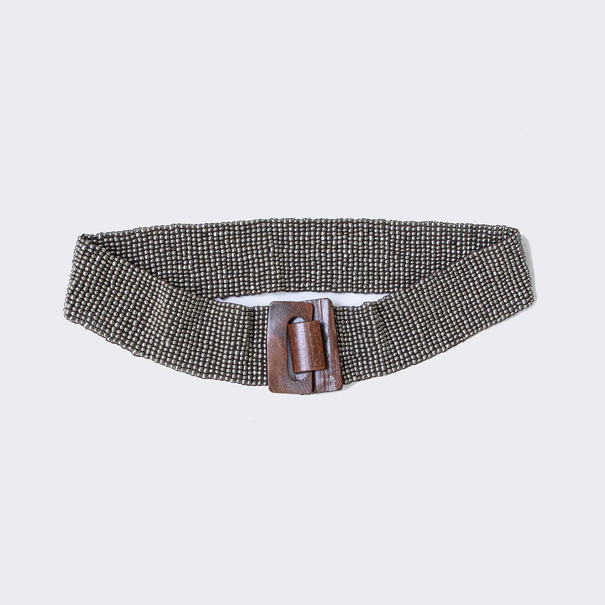 ONTHELEVEL Western Beaded Belt Handcrafted Exquisite Beads Bohemian Rope Braid Waist Belt for Fashionable Styles