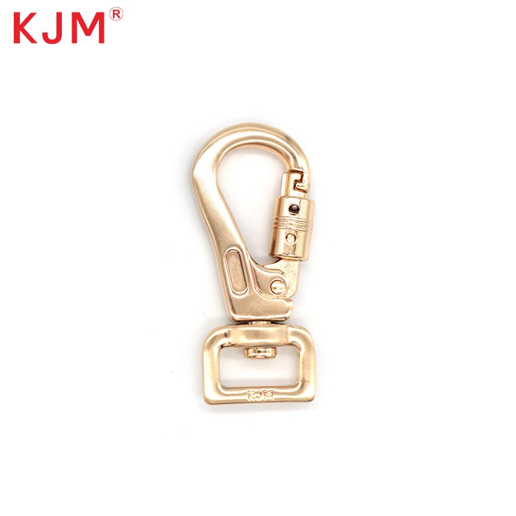Custom logo lanyard snap hook pet hardware harness zinc alloy dog leash safety belt snap hook key chain