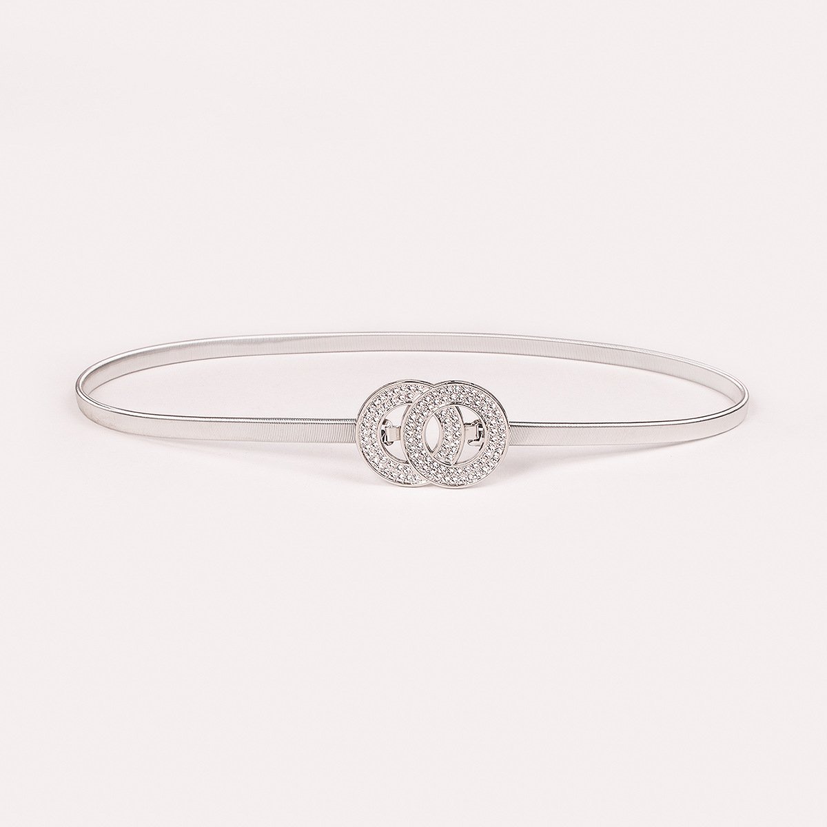 Elastic Designer Wedding Skinny Gold Chain Waist Shape Belt Metal For Elastic Belts Women