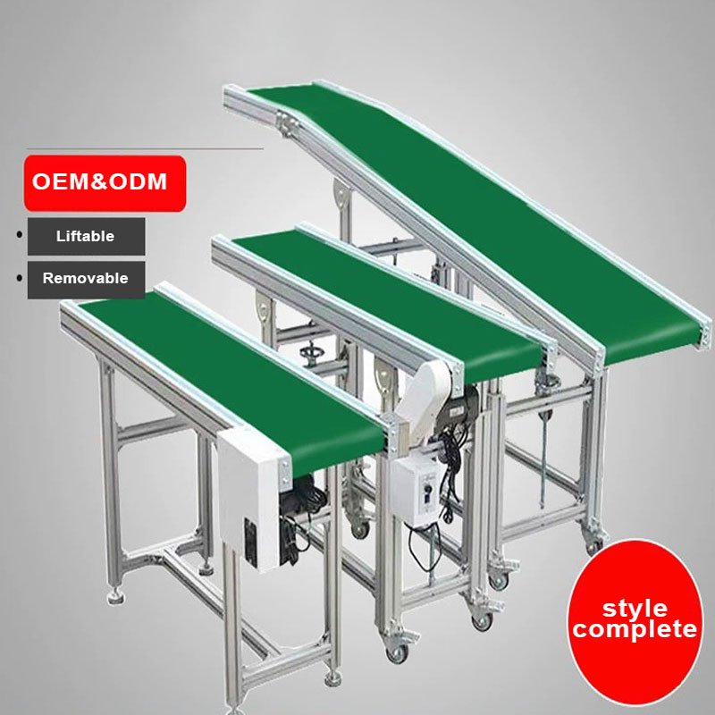 Professional Factory Heat Resistant Rubber Conveyor Belt For Coal Handling production line wagon system conveyor