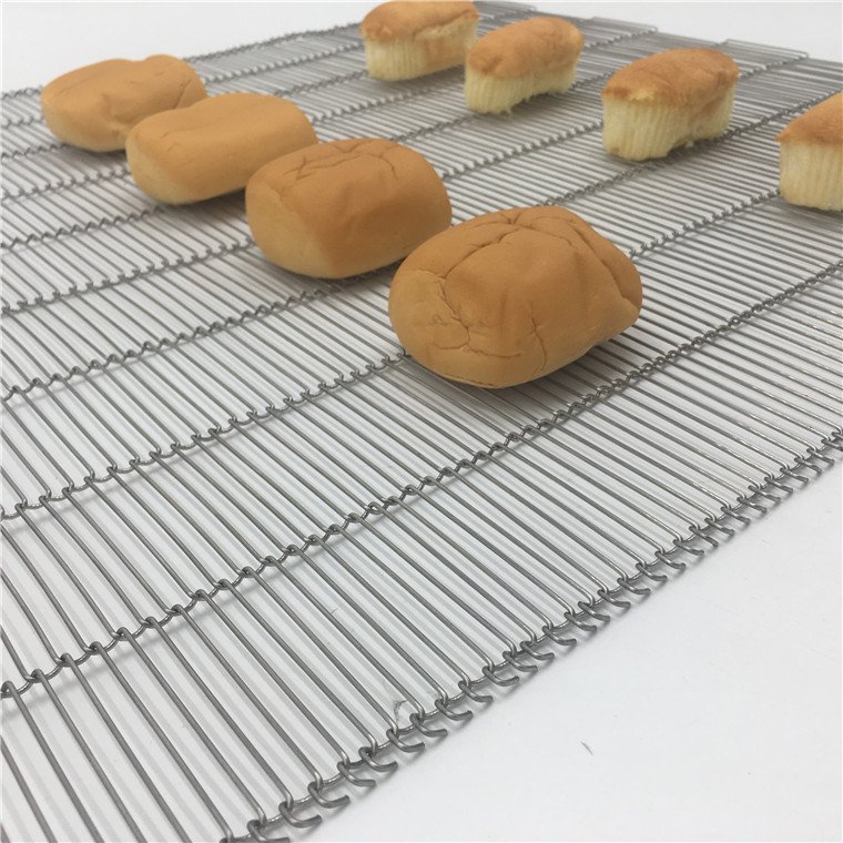 high temperature resistance 304 Stainless steel wire mesh ladder chain conveyor belt