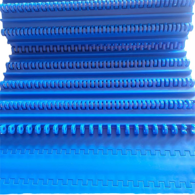 Plastic conveyor belt dishwasher mesh belt nylon flat grid modular PP/POM food grade plastic mesh belt