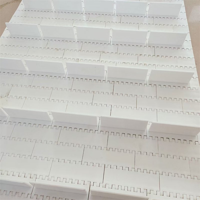 Plastic conveyor belt dishwasher mesh belt nylon flat grid modular PP/POM food grade plastic mesh belt