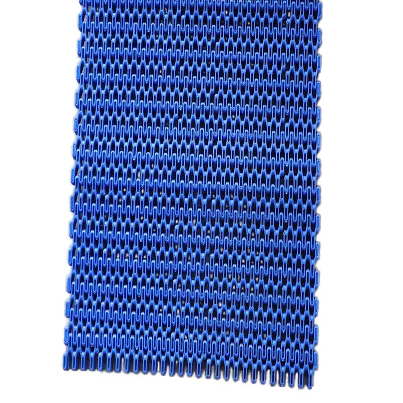 5935 Flat POM Plastic Mesh Belt 19.05 Pitch Module Conveyor Belt Production Line PP Food grade Plastic Chain Plate