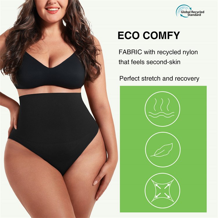 airwear HEXIN new 2023 eco friendly tummy control seamless thong shapewear for women plus size shapers