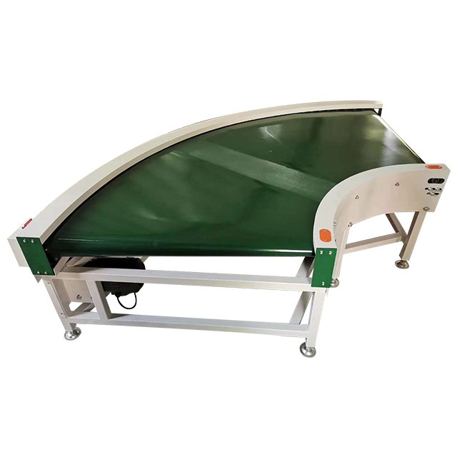 PCBA Line Working Tables Assembly Line Belt Conveyor/ manufacture 45 / 90 /180 Degree Curve Belt Conveyor Factory