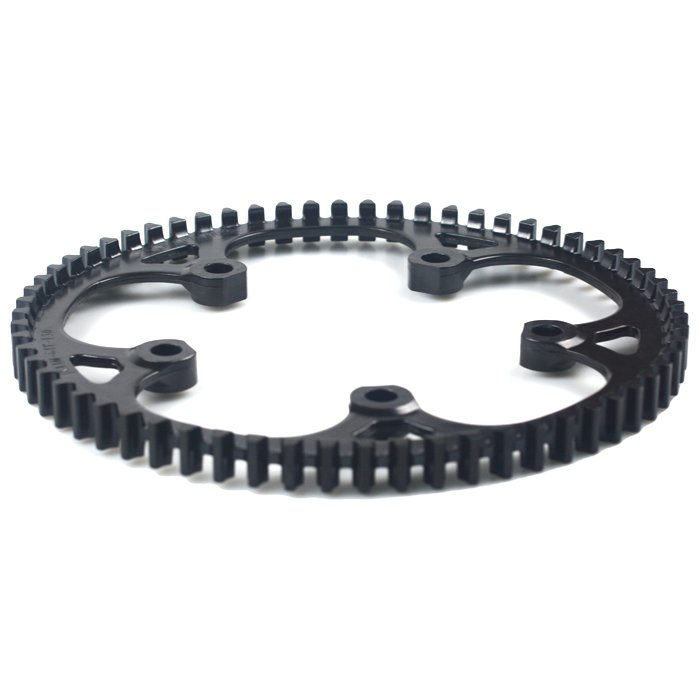 Exercise eBike Spinning Bikes Belt Drive System Front Wheel Chain Ring Pulley Sprocket 52T 130 BCD Bike Bicycle Parts