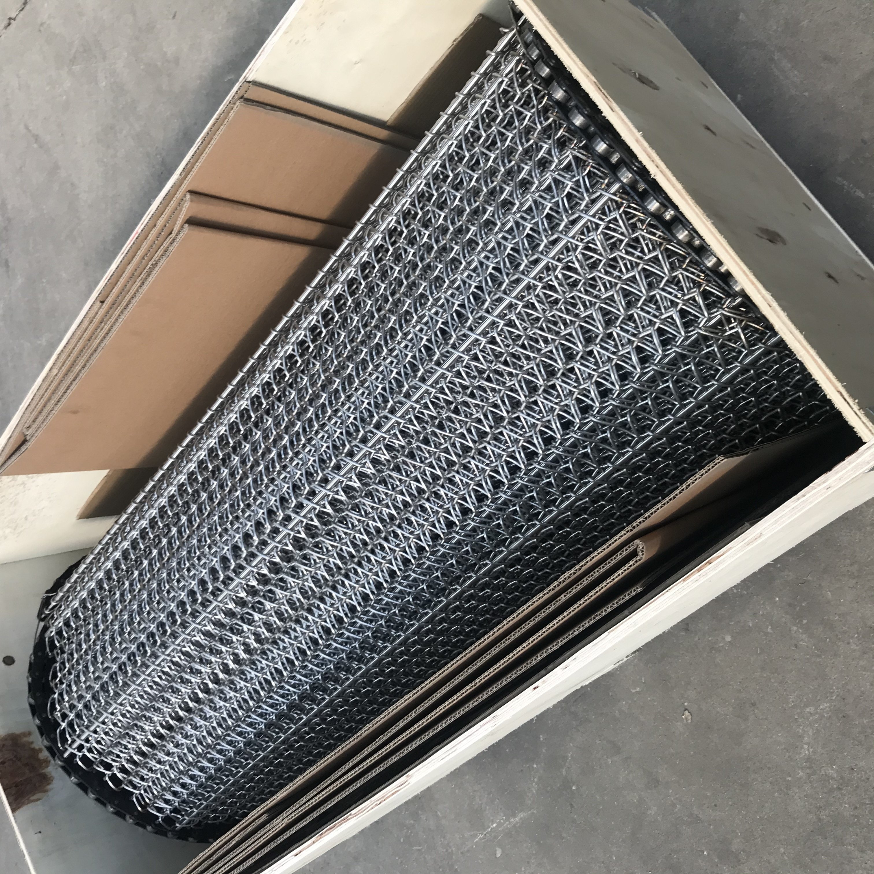 304/316 Stainless Steel Food Grade Conveyor Belt