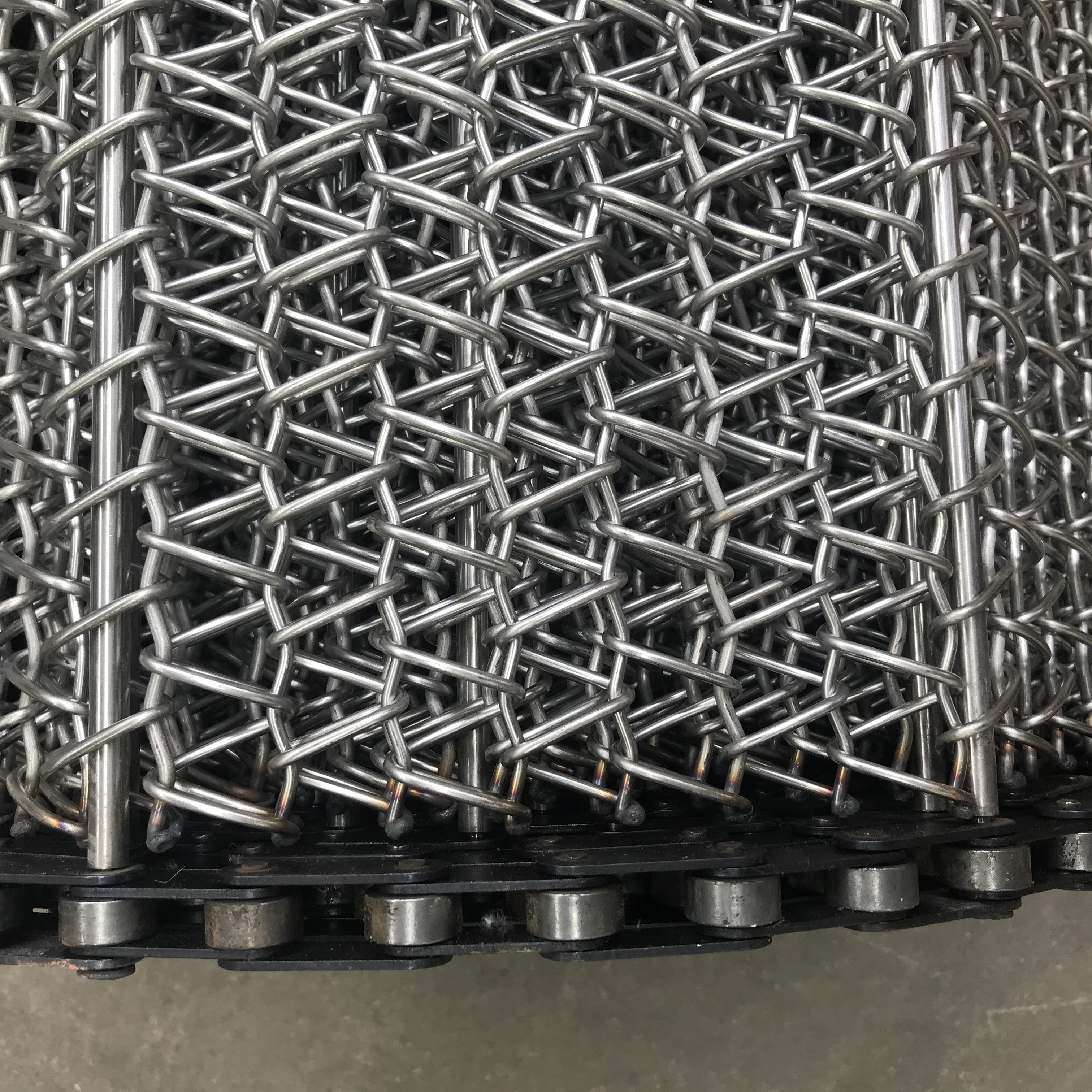 304/316 Stainless Steel Food Grade Conveyor Belt