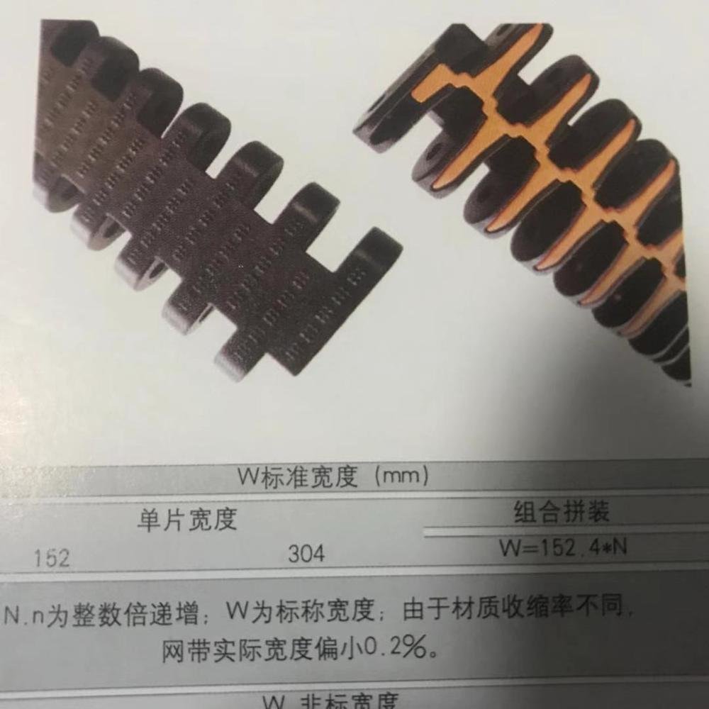 DLTE DL-CSB Heavy Type Plastic POM Car Washing conveyor belt chain Move Chain Automotive Industry Car Displacement