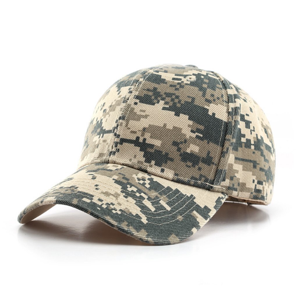 Factory camo gorra beisbol 6 panel letter custom logo embroidered curved brim denim solid formal camouflage camo baseball cap