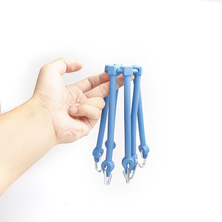 Rubber belt EPDM tire chain adjuster with hook durable and strong compression resistance