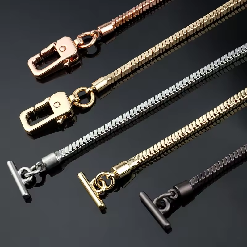Cheap And High Quality Custom Bag Chain Shoulder Bag Accessories Metal Diy Purse Chains Bag Decoration Chains