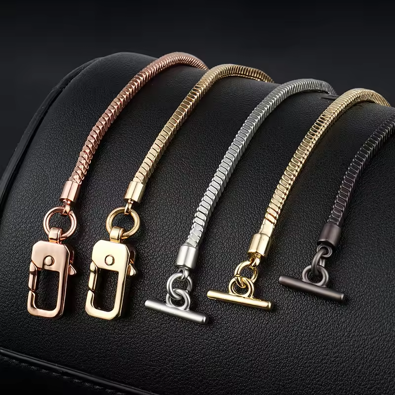 Cheap And High Quality Custom Bag Chain Shoulder Bag Accessories Metal Diy Purse Chains Bag Decoration Chains