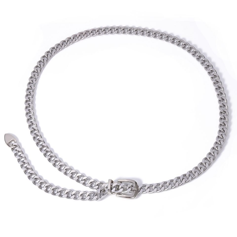 Dress Vintage High Waist Chain Belt