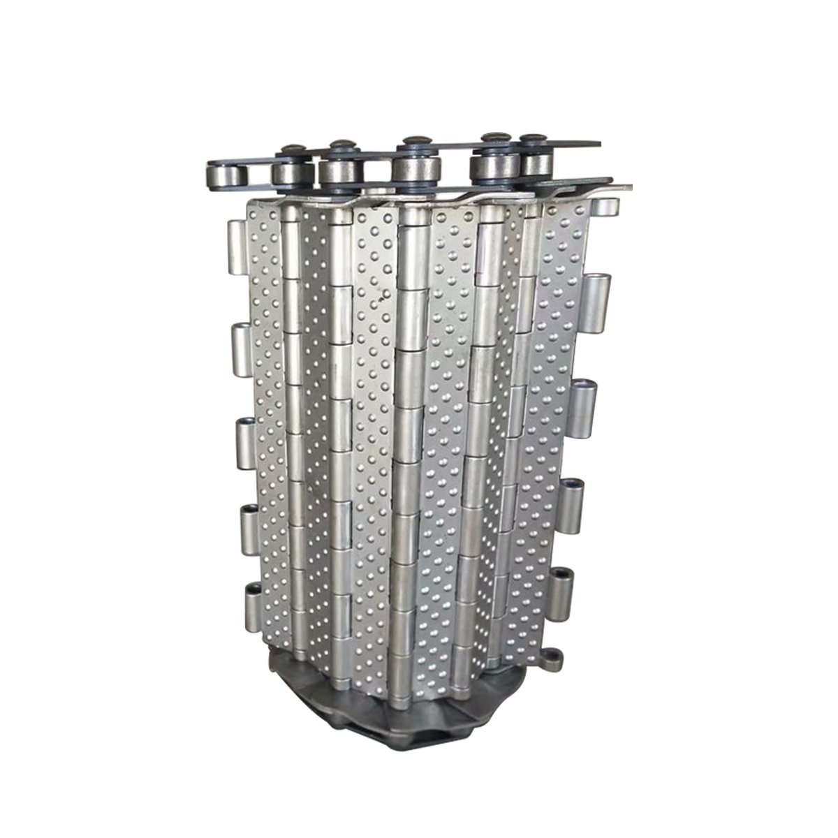 Weight bearing conveyor belt steel hinge conveyor belts chip conveyor chain