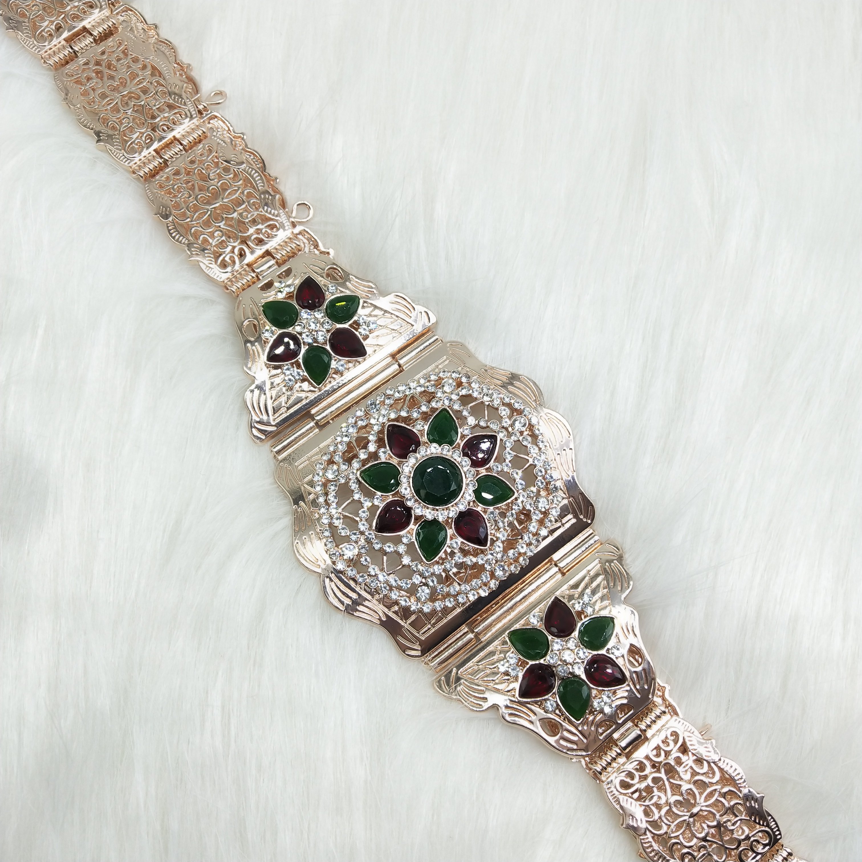 C Classic Algerian kaftan garment chain can be customized with adjustable length Moroccan belt for wedding party gift