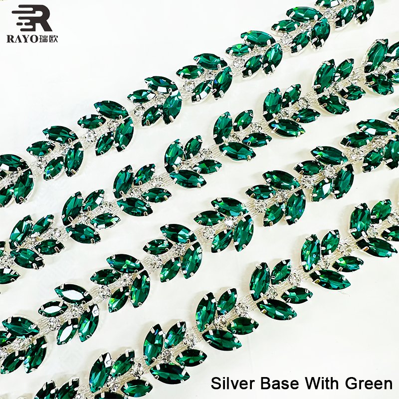 Colorful New Designs RhinestoneTrimming Flat back Crystal For Diy Garment Heat Transfer Stickers for T Shirt