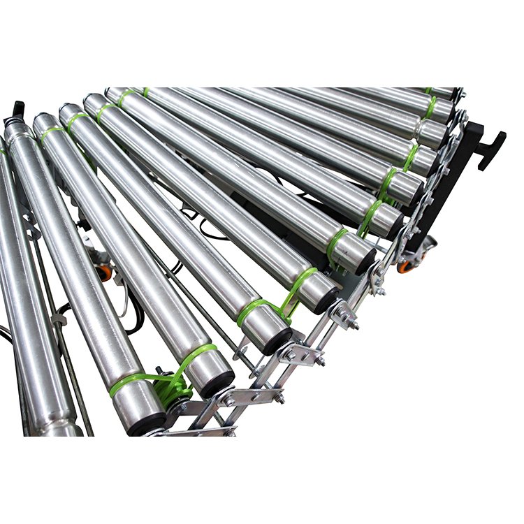 LIANGZO High-end Customized Dual-purpose Folding Accumulation Type Synchronous Belt Roller Conveyor in Cold Chain