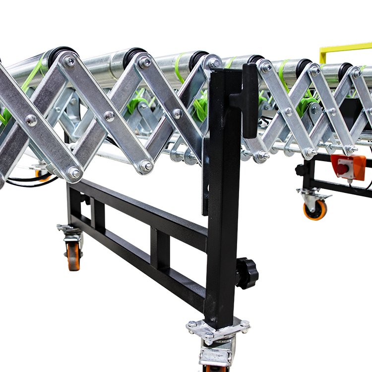 LIANGZO High-end Customized Dual-purpose Folding Accumulation Type Synchronous Belt Roller Conveyor in Cold Chain
