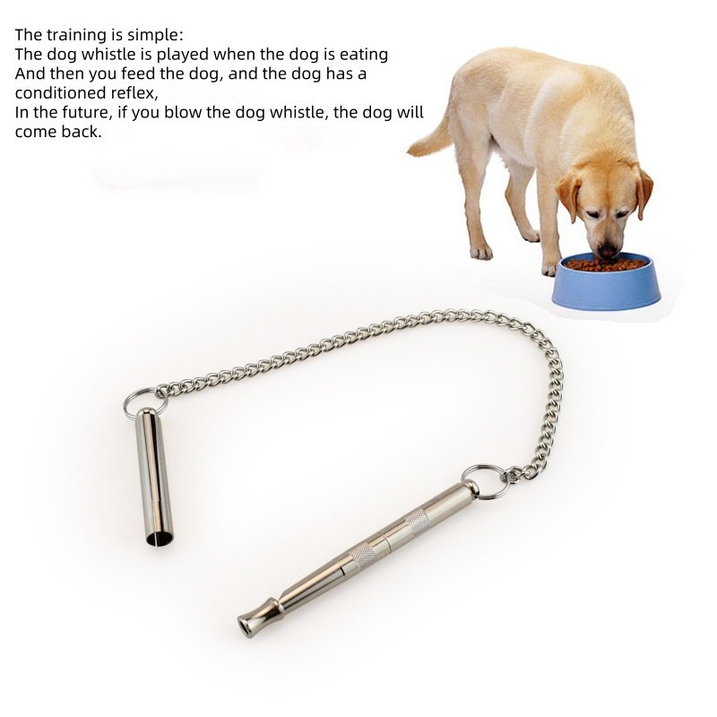 Hot selling Copper Ultrasonic Dog Training Whistle Spread Far Away Sounding Whistle With Lanyard ultrasonic whistle