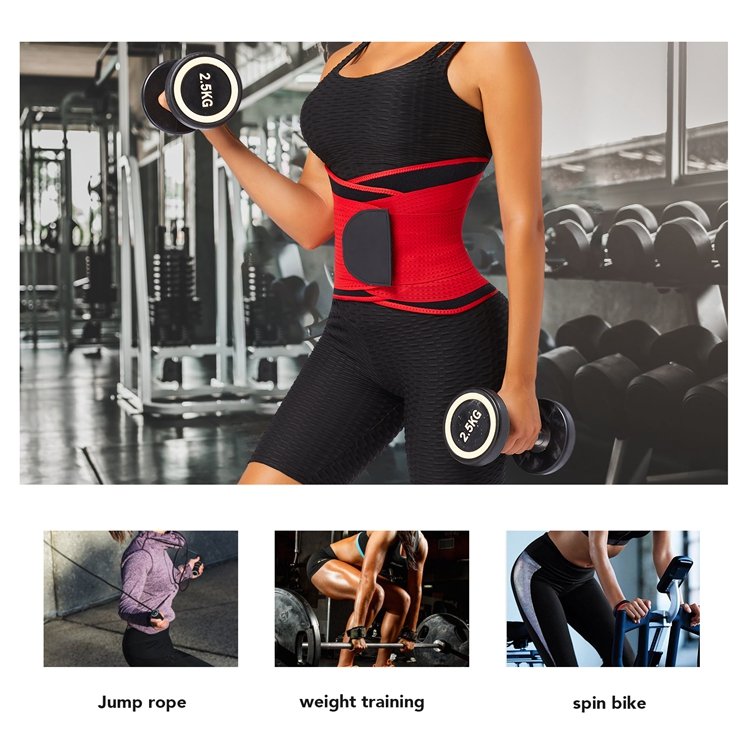 HEXIN Fatctory Price Color Optional Neoprene Waist Tummy Control Fat Burning Corset Waist Trainer Private Label