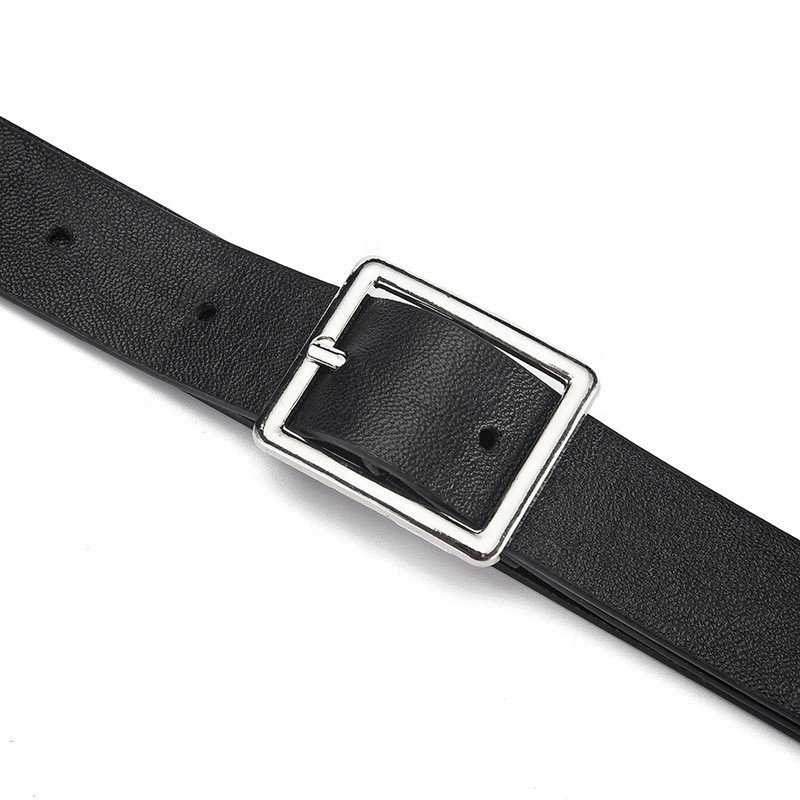 Belts PU custom belts women belts for casual jeans with coin purse chain pocket