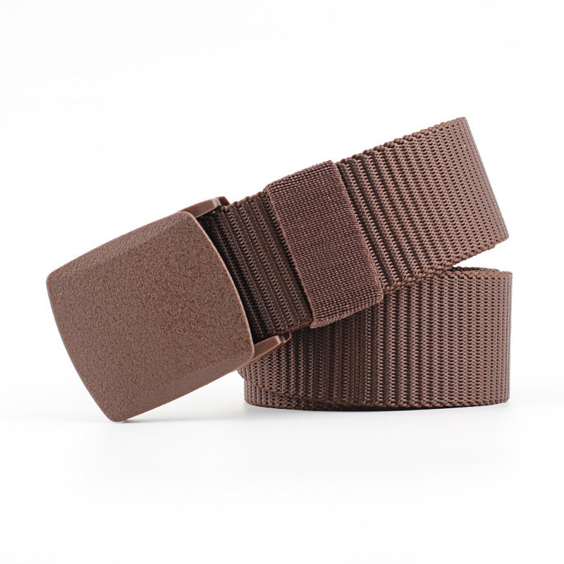 Wholesale Cheap Men's Nylon Fabric belt Plastic Buckle Outdoor Tactical Combat Belt Hunting Hiking Sports belt