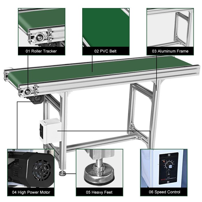 Cheap Price Hot Sale High Quality Belt Conveyor Machine Flexible Chain Conveyor Belt Type Conveyor