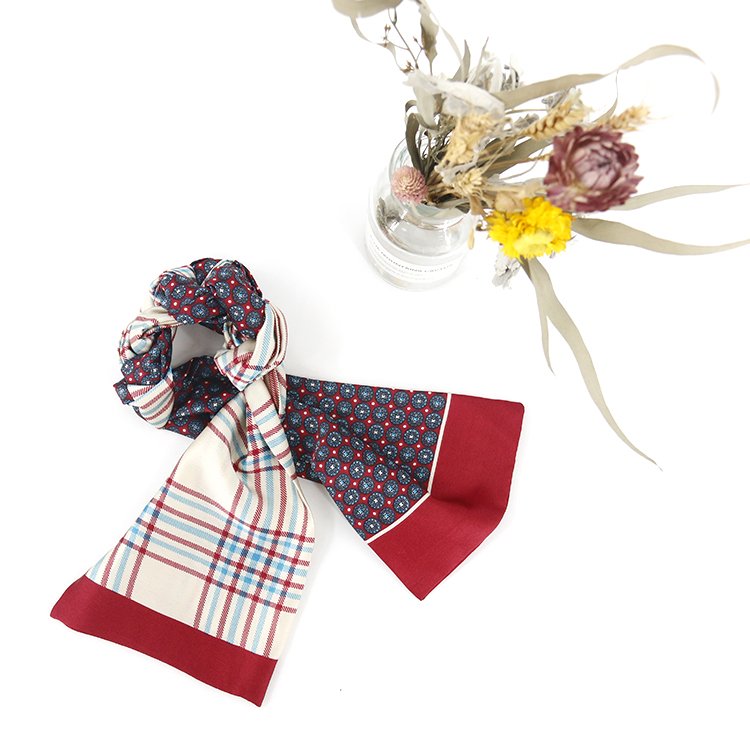 New Scarf For Women Color Chain Printing Skinny Bag Scarf Brand Silk Foulard Women Tie Fashion Belt Head Scarves For Ladies