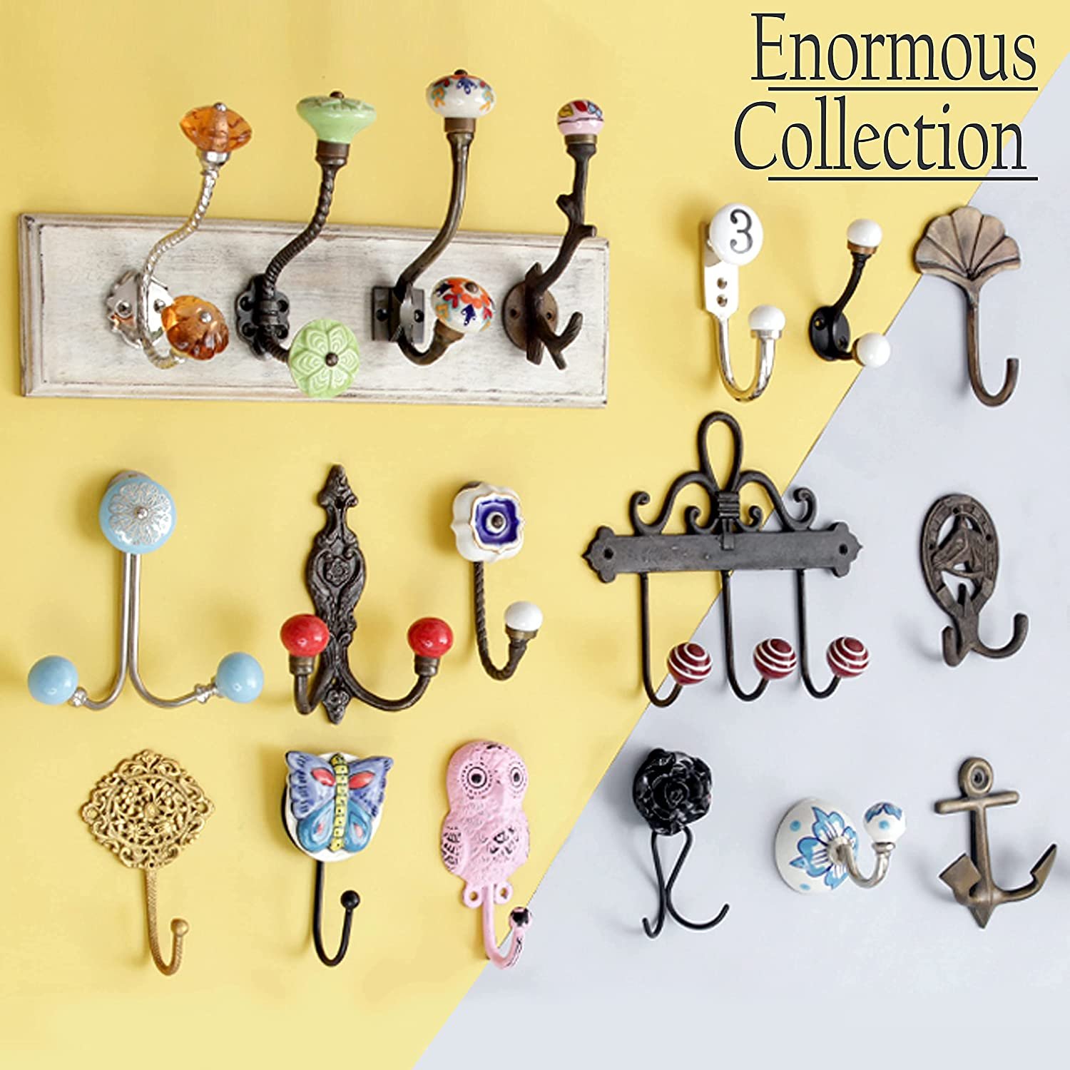 Handmade Traditional Brass Sun Antique Strong Wall Reusable Utility Hat Bags Clothes Hooks Hangers Heavy Duty BTH-168